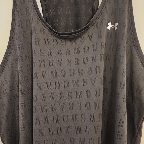 Under Armour Women's Charcoal Tank Top - Picture 2 of 3